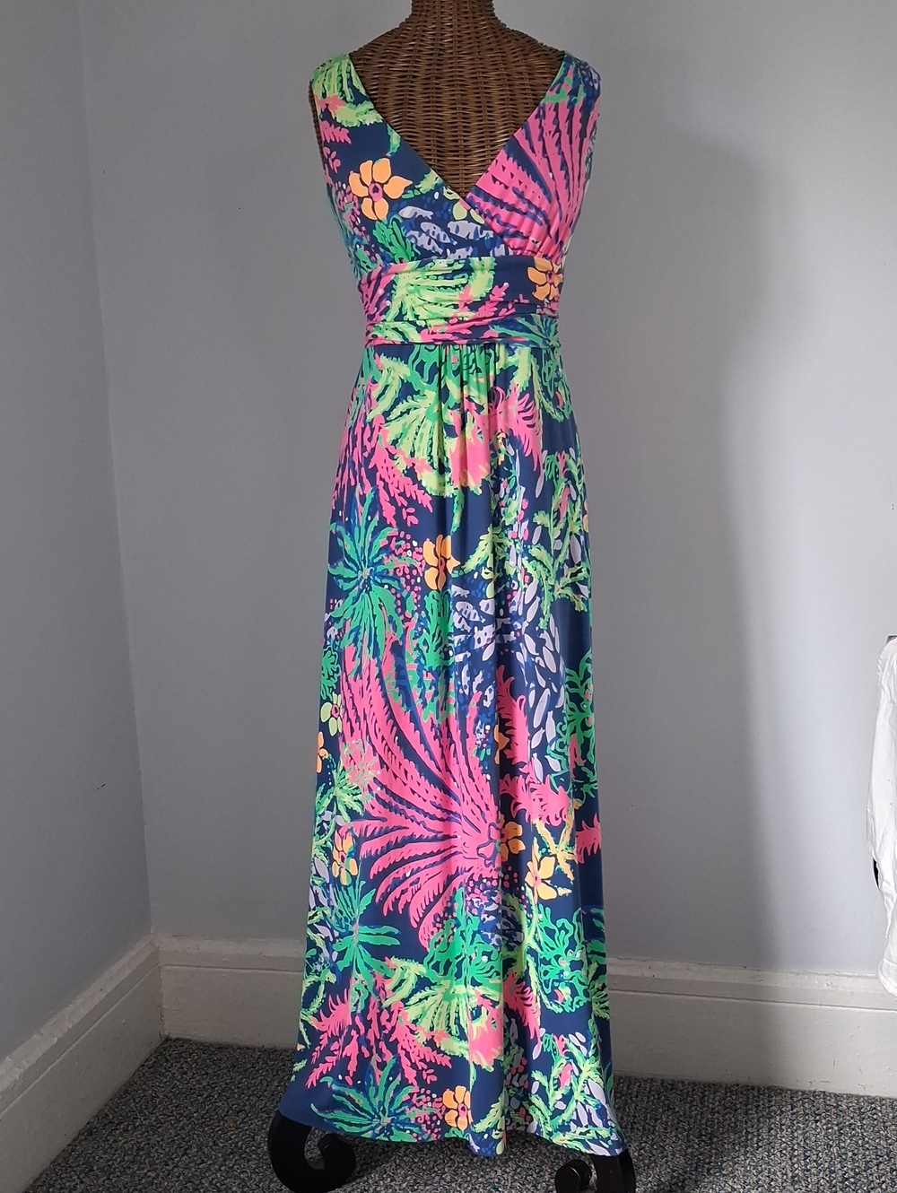 Lily Pulitzer Floral Maxi Dress